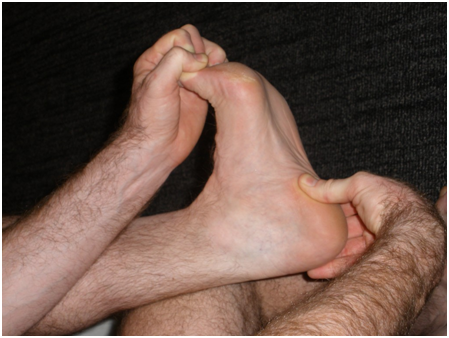 Plantar fascia stretch